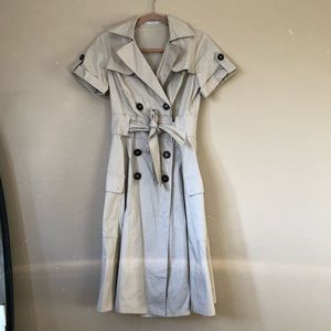 Zara beige trench coat